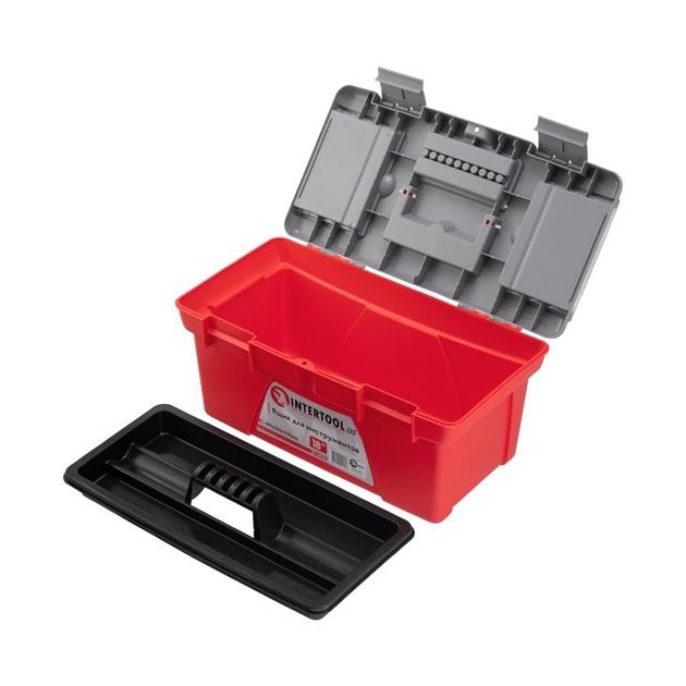 Ящик для инструментов INTERTOOL BX-0418, 18" 480x250x230 мм, фото , изображение 5 | SNABZHENIE.com.ua Ящик для инструментов INTERTOOL BX-0418, 18" 480x250x230 мм, фото , изображение 5 | SNABZHENIE.com.ua
