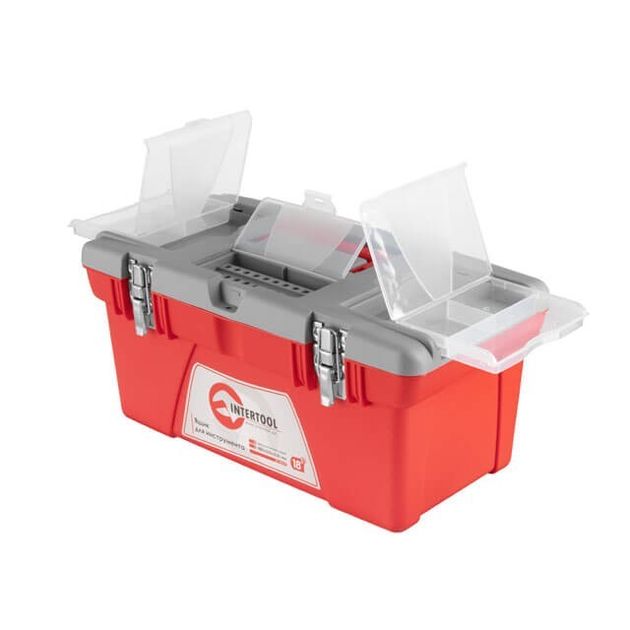 Ящик для инструментов INTERTOOL BX-0518, 18, 480x250x230 мм, фото  | SNABZHENIE.com.ua