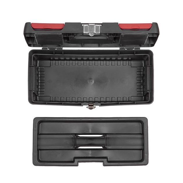 Ящик для инструментов INTERTOOL BX-1013, 330*177*135 мм, металлокл., фото , изображение 5 | SNABZHENIE.com.ua Ящик для инструментов INTERTOOL BX-1013, 330*177*135 мм, металлокл., фото , изображение 5 | SNABZHENIE.com.ua