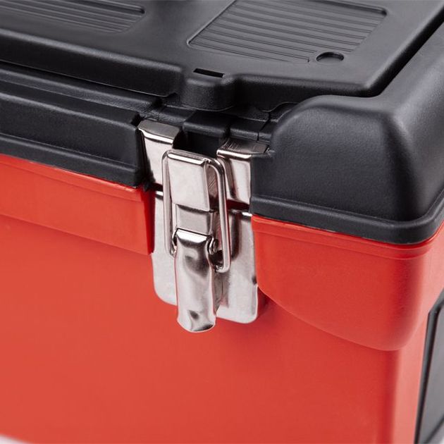 Ящик для инструмента с металлическими замками 16" 396*216*164 мм INTERTOOL BX-1116, фото , зображення 3 | SNABZHENIE.com.ua Ящик для инструмента с металлическими замками 16" 396*216*164 мм INTERTOOL BX-1116, фото , зображення 3 | SNABZHENIE.com.ua