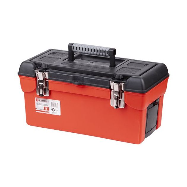 Ящик для инструмента INTERTOOL BX-1116 с замками 16" 396*216*164 мм, фото  | SNABZHENIE.com.ua