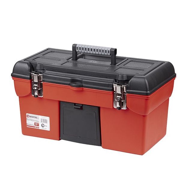 Ящик для инструмента INTERTOOL BX-1119 с замками, 19" 483x242x240 мм, фото  | SNABZHENIE.com.ua