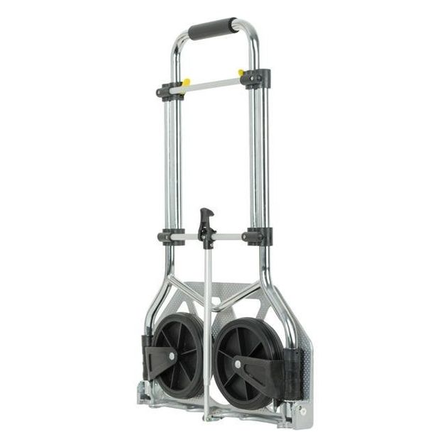 Тележка ручна складна до 100 кг, 420 480 980, колеса 170 мм (алюмінієва) INTERTOOL LT-9012, фото , зображення 5 | SNABZHENIE.com.ua Тележка ручна складна до 100 кг, 420 480 980, колеса 170 мм (алюмінієва) INTERTOOL LT-9012, фото , зображення 5 | SNABZHENIE.com.ua