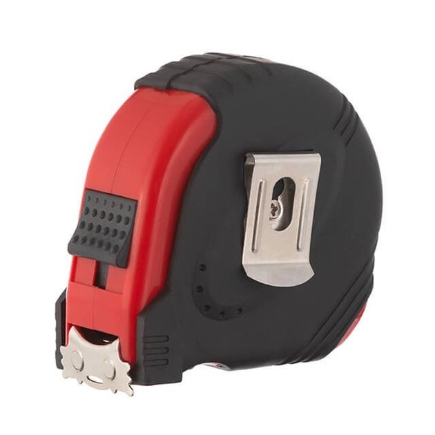 Рулетка 8 м x 25 мм с металлическим полотном и тремя стопорами INTERTOOL, фото , изображение 3 | SNABZHENIE.com.ua Рулетка 8 м x 25 мм с металлическим полотном и тремя стопорами INTERTOOL, фото , изображение 3 | SNABZHENIE.com.ua