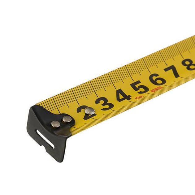 Рулетка металлическая 10 м x 25 мм EXTRA INTERTOOL MT-0210, фото , изображение 5 | SNABZHENIE.com.ua Рулетка металлическая 10 м x 25 мм EXTRA INTERTOOL MT-0210, фото , изображение 5 | SNABZHENIE.com.ua