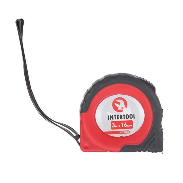 Рулетка 3м с фиксатором INTERTOOL MT-0403, фото , изображение 2 | SNABZHENIE.com.ua Рулетка 3м с фиксатором INTERTOOL MT-0403, фото , изображение 2 | SNABZHENIE.com.ua