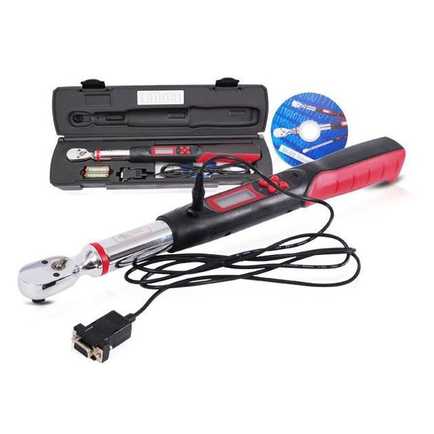 Электронный динамометрический ключ 3/8", 27-135 Нм INTERTOOL XT-9038, фото  | SNABZHENIE.com.ua