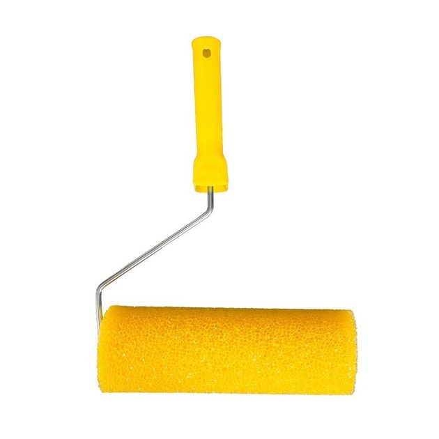 Валик малярний структурний MASTERTOOL Moltopren Decor 80/230 мм Ø 6 мм з ручкою 92-6104, фото  | SNABZHENIE.com.ua