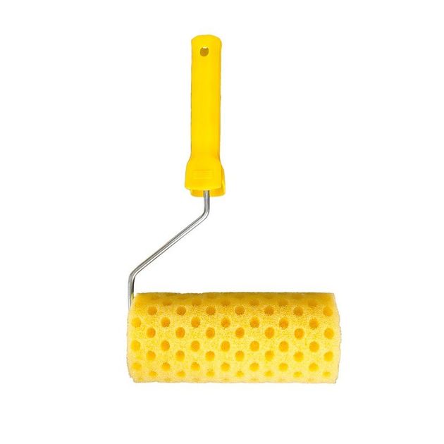 Валик малярный структурный MASTERTOOL Moltopren Decor Горох 80/180 мм Ø 6 мм с ручкой 92-6203, фото  | SNABZHENIE.com.ua