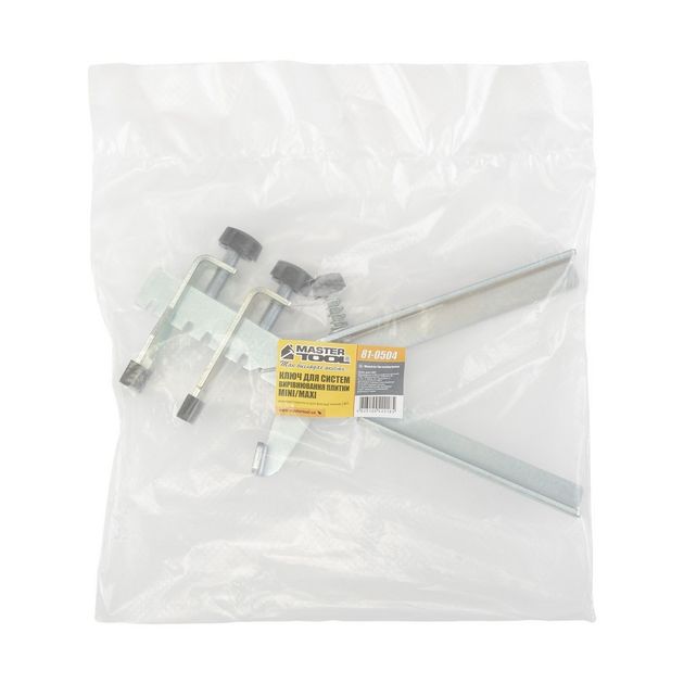 Ключ универсальный MASTERTOOL для систем выравнивания плитки MINI/MAXI оцинкованный 81-0504, фото , изображение 5 | SNABZHENIE.com.ua