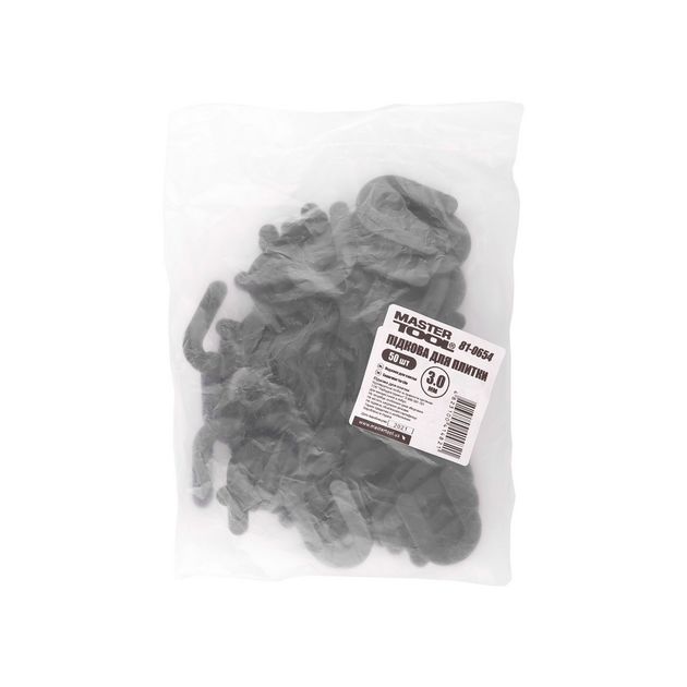 Подкова для укладки керамической плитки MASTERTOOL 3.0 мм набор 50 шт, фото , изображение 3 | SNABZHENIE.com.ua Подкова для укладки керамической плитки MASTERTOOL 3.0 мм набор 50 шт, фото , изображение 3 | SNABZHENIE.com.ua