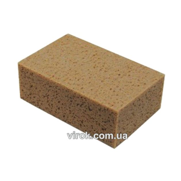 Губка для затирания плитки VIROK 170х110х60 мм полиуретановая, фото  | SNABZHENIE.com.ua