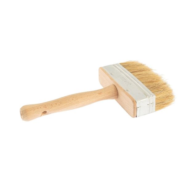 Макловица MASTERTOOL 110х30 мм натуральная щетина с деревянной ручкой, фото , изображение 2 | SNABZHENIE.com.ua