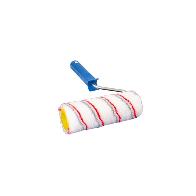 Валик малярный MASTERTOOL Multicolor 48/180/11 мм Ø 8 мм с ручкой 92-5703-P, фото  | SNABZHENIE.com.ua