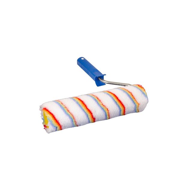 Валик малярный MASTERTOOL Elitacolor 48/250/11 мм Ø 8 мм с ручкой 92-5804-P, фото  | SNABZHENIE.com.ua