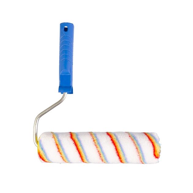 Валик малярный MASTERTOOL Elitacolor 48/250/11 мм Ø 8 мм с ручкой 92-5804-P, фото , изображение 2 | SNABZHENIE.com.ua