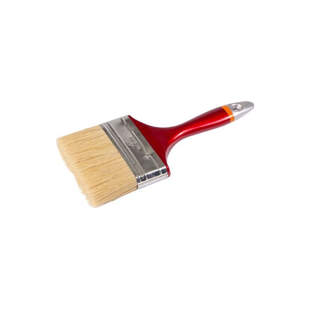 Кисть малярная флейцевая MASTERTOOL ЕВРО 4.0 100 мм/19 мм/51 мм 91-1410, фото  | SNABZHENIE.com.ua