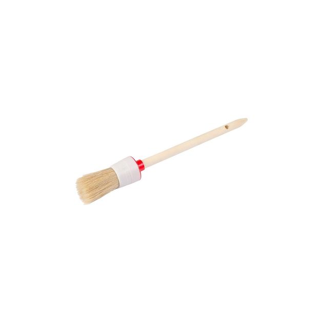 Кисть малярная круглая MASTERTOOL № 6 Ø 30 мм/40 мм 91-2130, фото  | SNABZHENIE.com.ua
