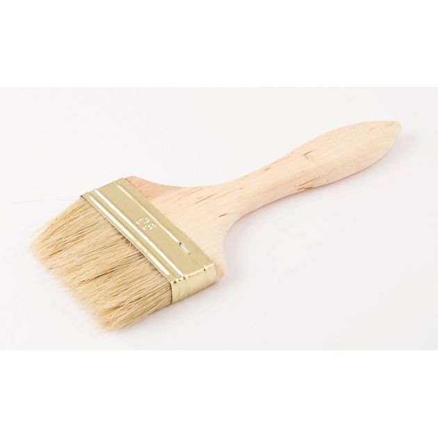 Кисть малярная флейцевая MASTERTOOL 90х14 мм, фото  | SNABZHENIE.com.ua
