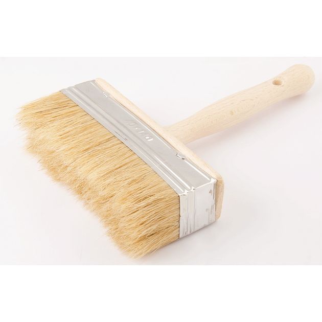 Макловица MASTERTOOL 140х40 мм с натуральной щетиной и деревянной ручкой 91-9214, фото  | SNABZHENIE.com.ua