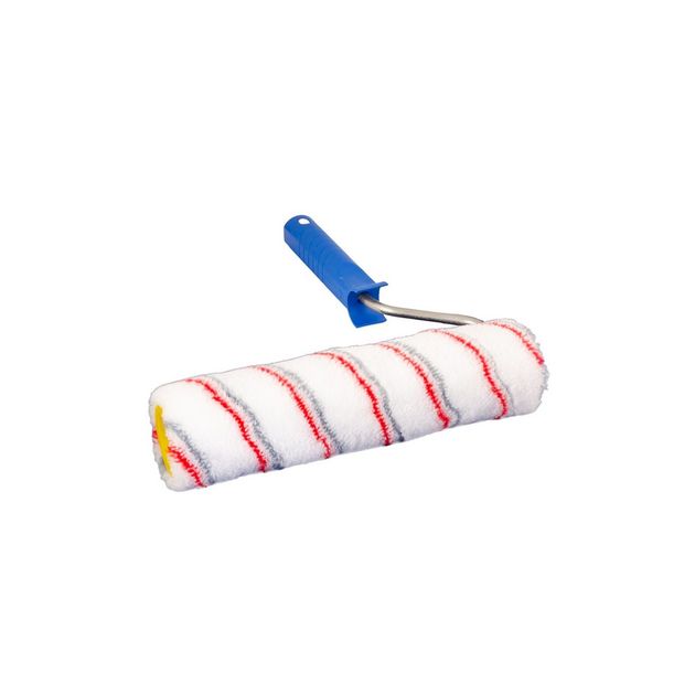 Валик малярный MASTERTOOL Multicolor 48/250/11 мм Ø 8 мм с ручкой 92-5704-P, фото  | SNABZHENIE.com.ua