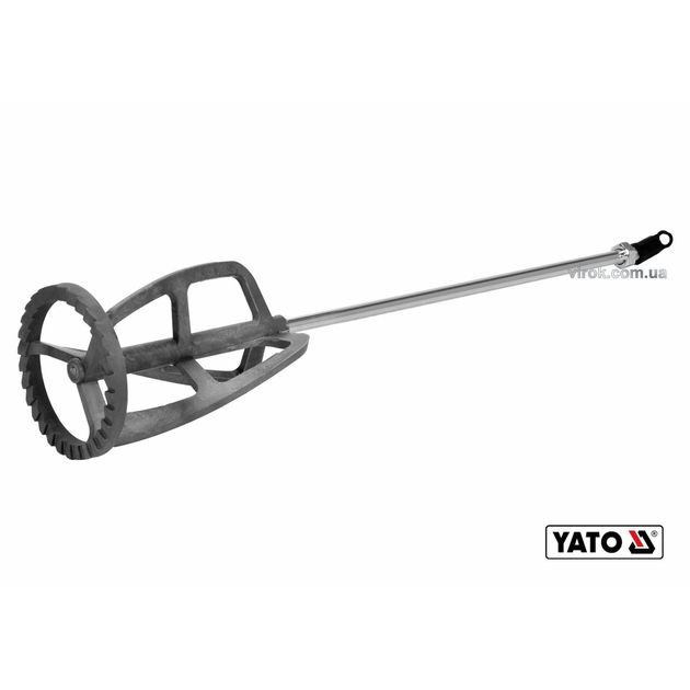 Миксер для краски и клея оцинкованный YATO : Ø125 x 600 мм, M14, макс 20-30 кг [10], фото  | SNABZHENIE.com.ua
