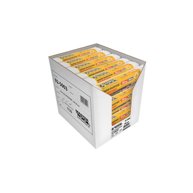 Валик малярный MASTERTOOL Микрофибра 48/180/10 мм Ø 8 мм, фото , изображение 4 | SNABZHENIE.com.ua