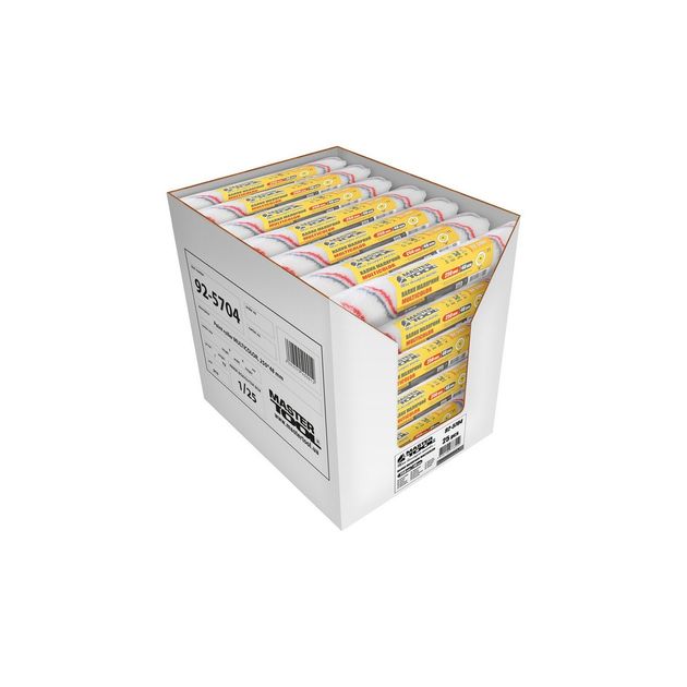 Валик малярный MASTERTOOL Мультиколор 48/250/11 мм Ø 8 мм, фото , изображение 4 | SNABZHENIE.com.ua