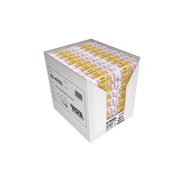 Валик малярный MASTERTOOL Мультиколор 30/150/11 мм Ø 6 мм, фото , изображение 4 | SNABZHENIE.com.ua