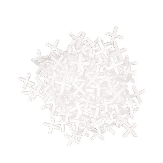 Набор дистанционных крестиков для плитки 2,5 мм / 150 шт INTERTOOL HT-0352, фото  | SNABZHENIE.com.ua