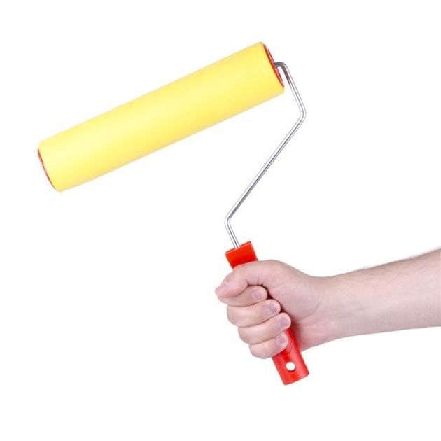 Валик обойный прижимной 48*250 мм INTERTOOL KT-0019, фото , изображение 6 | SNABZHENIE.com.ua