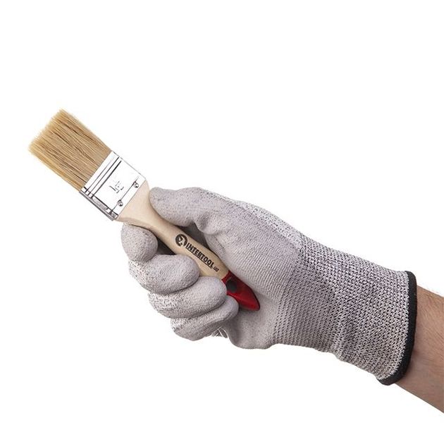 Набор флейцевых кистей 25; 38; 50; 76; 102 мм, 5 шт INTERTOOL KT-1005, фото , изображение 4 | SNABZHENIE.com.ua Набор флейцевых кистей 25; 38; 50; 76; 102 мм, 5 шт INTERTOOL KT-1005, фото , изображение 4 | SNABZHENIE.com.ua