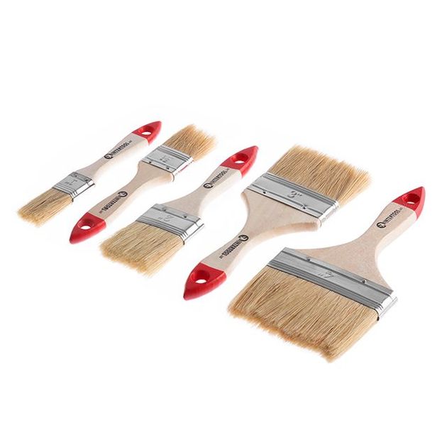 Набор флейцевых кистей 25; 38; 50; 76; 102 мм, 5 шт INTERTOOL KT-1005, фото , изображение 9 | SNABZHENIE.com.ua Набор флейцевых кистей 25; 38; 50; 76; 102 мм, 5 шт INTERTOOL KT-1005, фото , изображение 9 | SNABZHENIE.com.ua