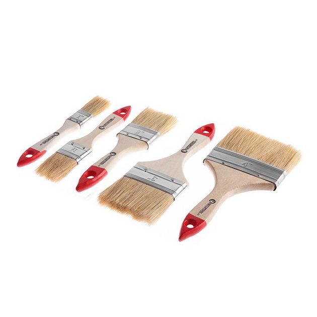 Набор флейцевых кистей 25; 38; 50; 76; 102 мм, 5 шт INTERTOOL KT-1005, фото , изображение 10 | SNABZHENIE.com.ua Набор флейцевых кистей 25; 38; 50; 76; 102 мм, 5 шт INTERTOOL KT-1005, фото , изображение 10 | SNABZHENIE.com.ua