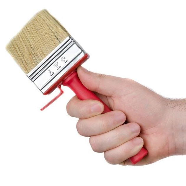 Кисть макловица 70*30 мм, пластиковая ручка INTERTOOL KT-1816, фото , изображение 4 | SNABZHENIE.com.ua