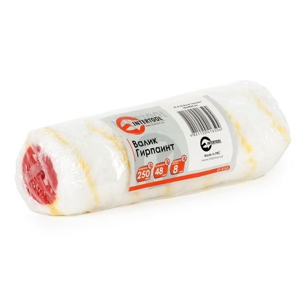 Валик Гирпаинт 250 48 8 мм INTERTOOL KT-4165, фото , зображення 2 | SNABZHENIE.com.ua Валик Гирпаинт 250 48 8 мм INTERTOOL KT-4165, фото , зображення 2 | SNABZHENIE.com.ua