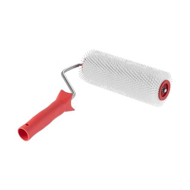 Валик игольчатый 200*80 мм INTERTOOL KT-4701, фото , изображение 2 | SNABZHENIE.com.ua