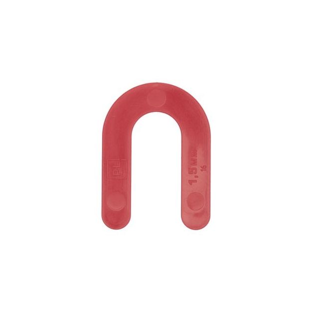 Подкова для плитки дистанционная 1,5 мм, 50 шт INTERTOOL KT-4941, фото , изображение 4 | SNABZHENIE.com.ua