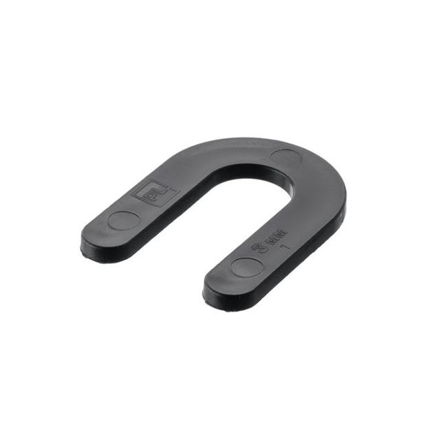 Дистанційна підкова для плитки 3 мм, 50 шт INTERTOOL KT-4944, фото , зображення 2 | SNABZHENIE.com.ua