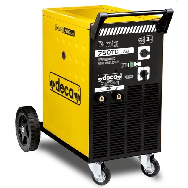 Сварочный аппарат Deca D-MIG 750 TD LAB, 230/400В/50Гц, 30-500A, 410А-33%, 17-49В, 16кВт-60%, 110кг, фото  | SNABZHENIE.com.ua
