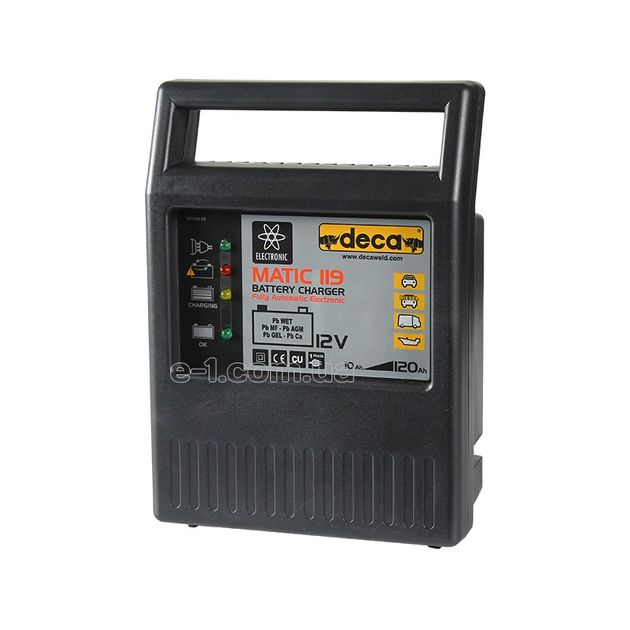 Автоматическое зарядное устройство DECA MATIC 119, фото  | SNABZHENIE.com.ua