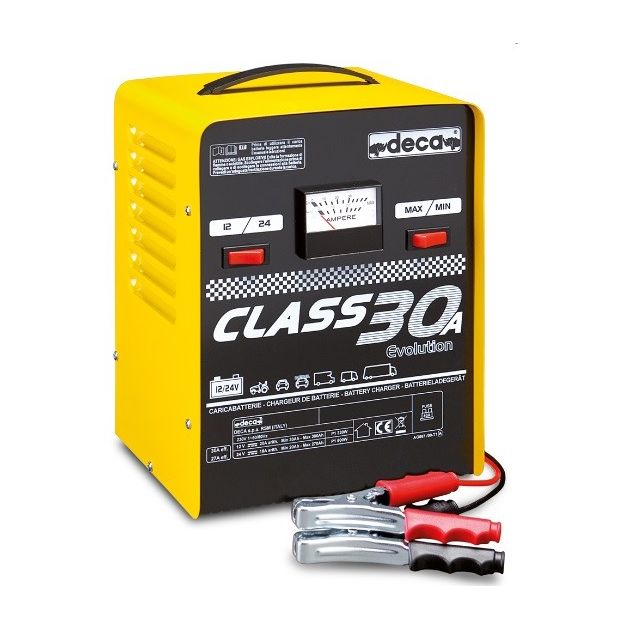 Профессиональное зарядное устройство CLASS 30A Deca, 220 В, 12-24 В, 30 А, 20-300 Ah, 7,5 кг, фото  | SNABZHENIE.com.ua