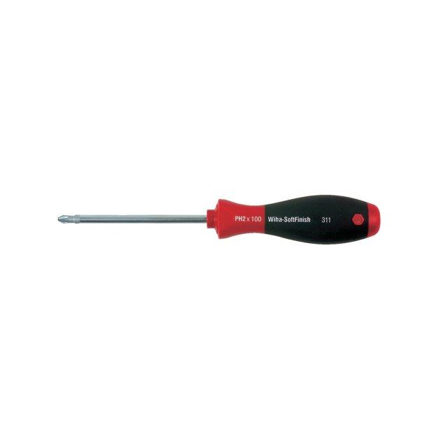Викрутка Wiha SoftFinish PZ1x80, CrVMo, фото  | SNABZHENIE.com.ua