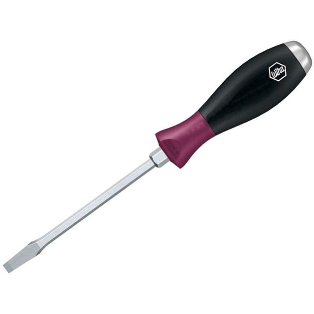 Викрутка Wiha MicroFinish SL 10x175 ударная, CrV, фото  | SNABZHENIE.com.ua