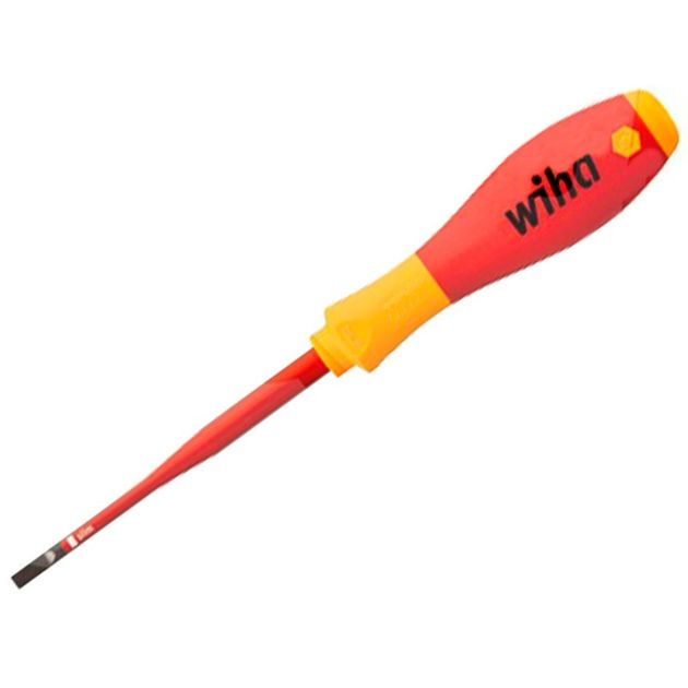 Викрутка Wiha Soft Finish electric Slim Fix VDE T15х100, CrVMo, фото  | SNABZHENIE.com.ua
