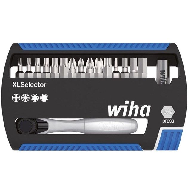 Біти Wiha XL Selector з тріскачкою 1/4 для біт, фото  | SNABZHENIE.com.ua