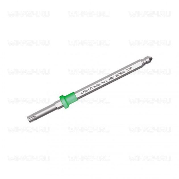 Змінное жало Wiha Torque TORX T5 x 175 мм / 0.4 Нм max, CrVMo, фото  | SNABZHENIE.com.ua