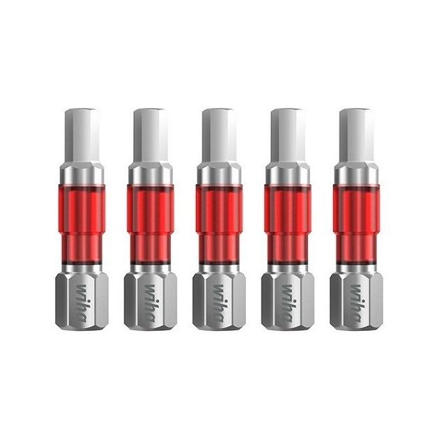 Набор сменных бит Wiha TY бит HEX 5.0x29 мм, 5 предметов, E 6.3, 1.4, CrV, фото  | SNABZHENIE.com.ua
