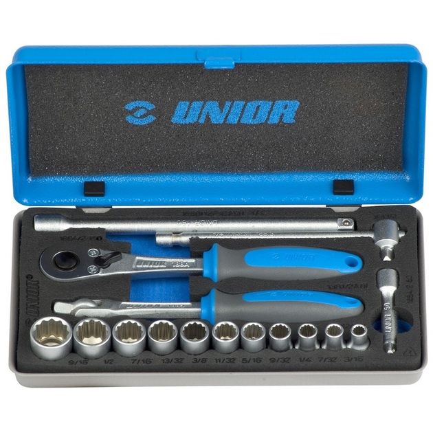 Набор торцевых головок UNIOR 3/16 - 9/16 (188BI12P16INCH), фото  | SNABZHENIE.com.ua