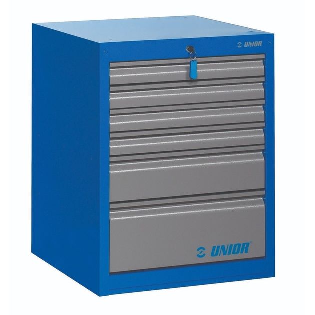 Тумба инструментальная широкая, 6 ящиков UNIOR 663, фото  | SNABZHENIE.com.ua